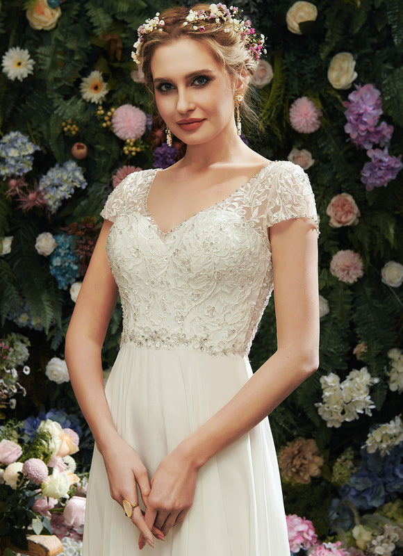 Robe Chic Vêtement Nupcial Flottant - gallery 1