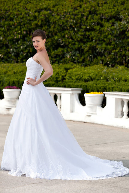 Robe Chic Mariée Satinée - gallery 5