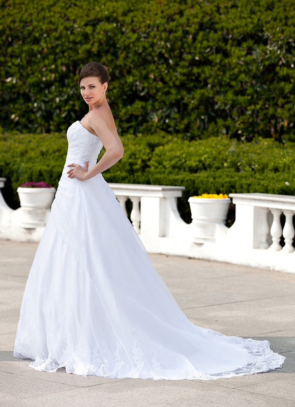 Robe Chic Mariée Satinée - gallery 5