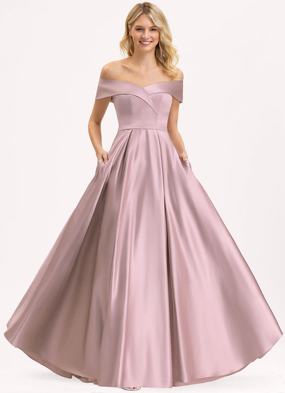 Robe Chic Satin Émeraude Décontractée - gallery 1