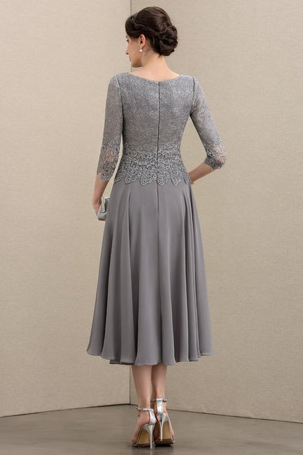 Robe Chic Flottante Mauve - gallery 1