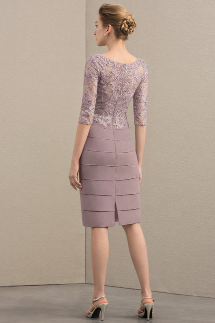 Robe Chic Élégance Plumée - gallery 6