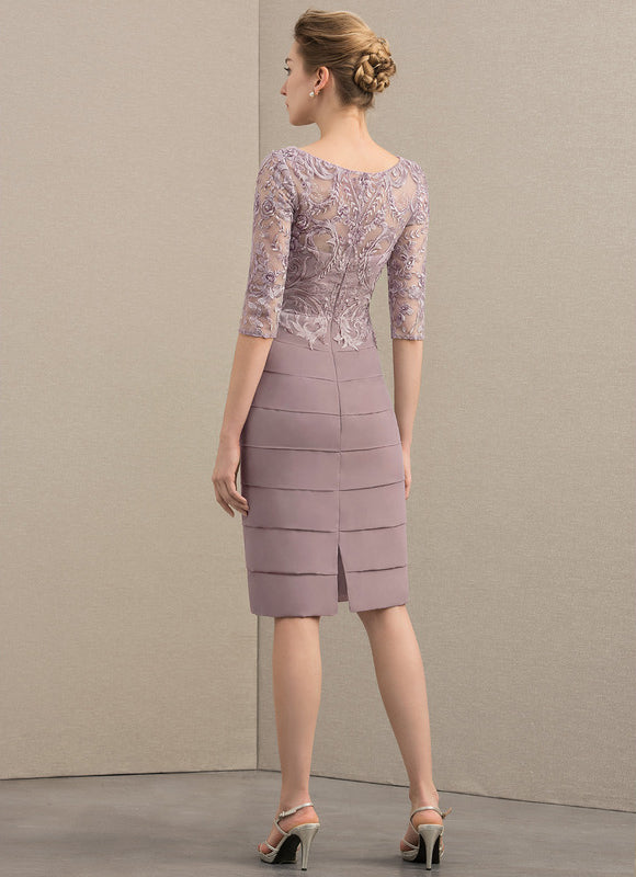 Robe Chic Élégance Plumée - gallery 6