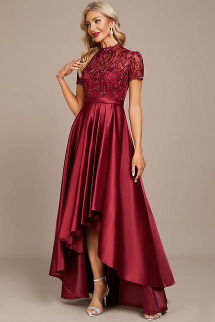 Robe Chic Éclat Cerise - gallery 1