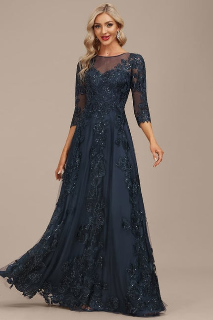 Robe Chic Écarlate Ornée