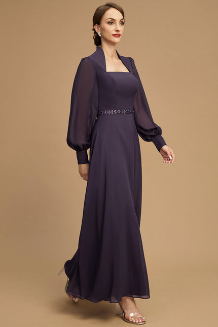 Robe Chic Châtaigne Élégante - gallery 4