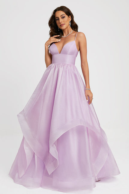 Robe Chic Lavande Éthérée - gallery 4