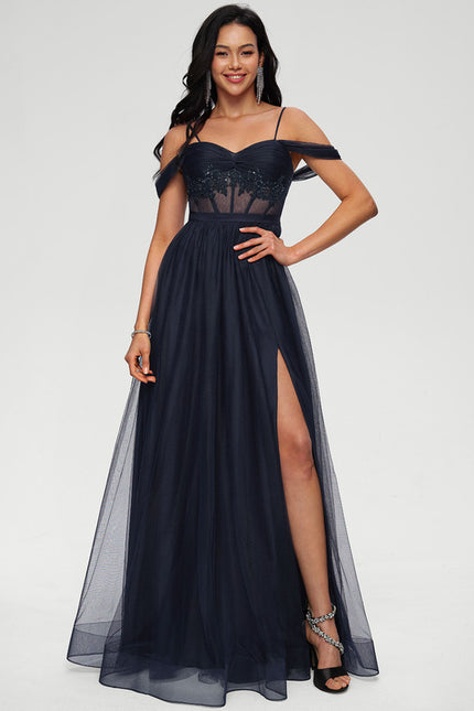 Robe Chic Élégance Tulle Svelte