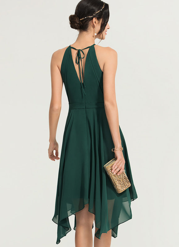 Robe Chic Chic Asymétrique Perlé - gallery 4