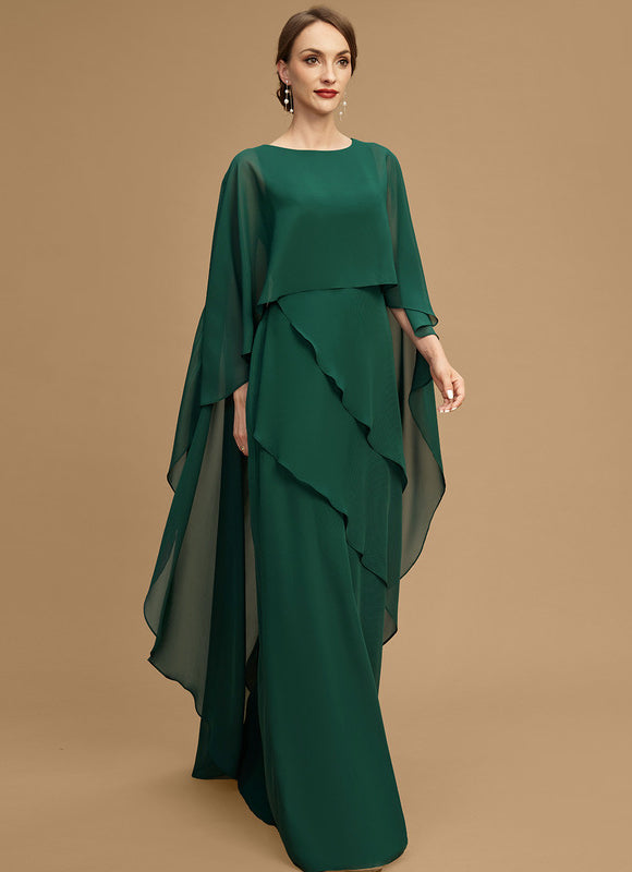Robe Chic Veste Aérienne Émeraude