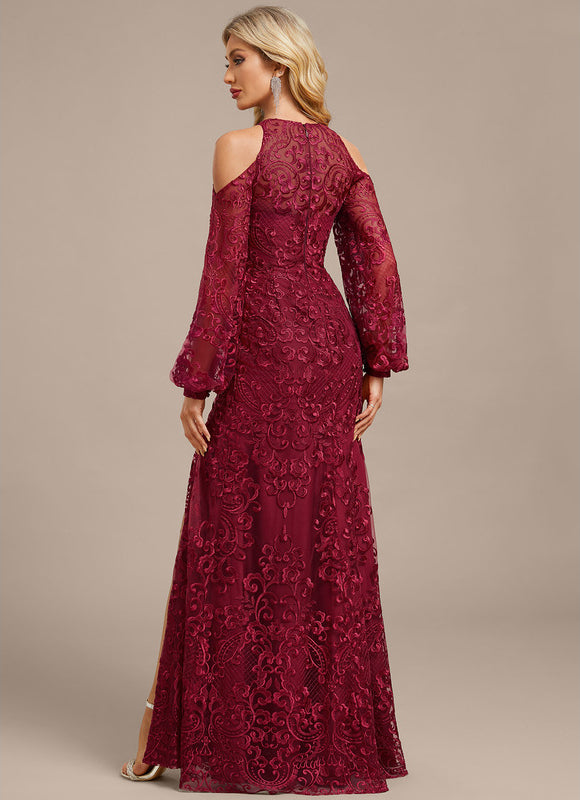 Robe Chic Bordeaux Florale - gallery 6