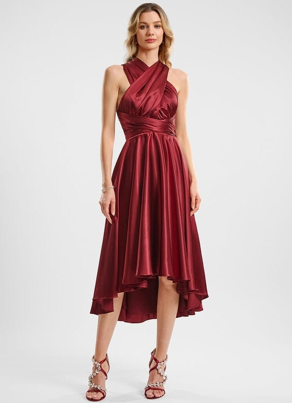 Robe Chic Rubis Élégante - gallery 5
