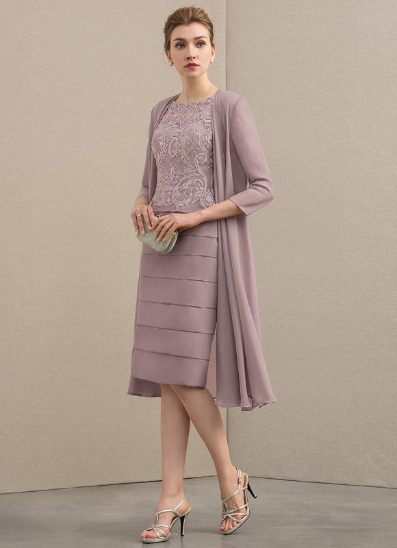 Robe Chic Élégance Plumée - gallery 2