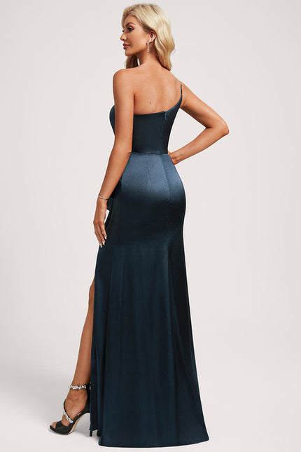 Robe Chic Satinée Éclipse Céleste - gallery 4