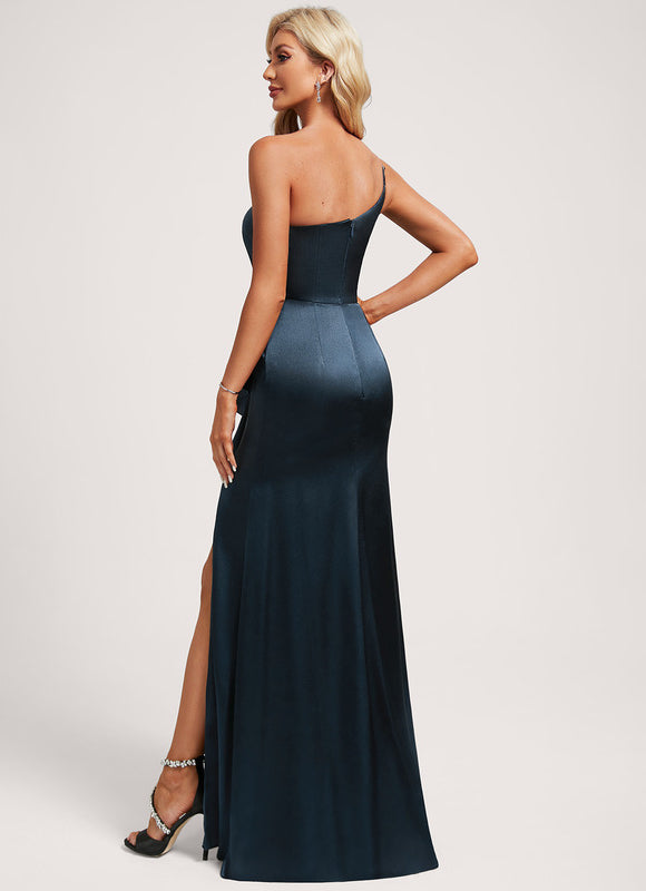 Robe Chic Satinée Éclipse Céleste - gallery 4