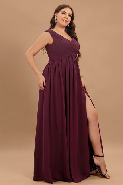 Robe Chic Violet Élégant - gallery 9