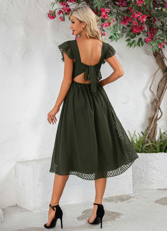 Robe Chic Viscose Ondulée - gallery 1