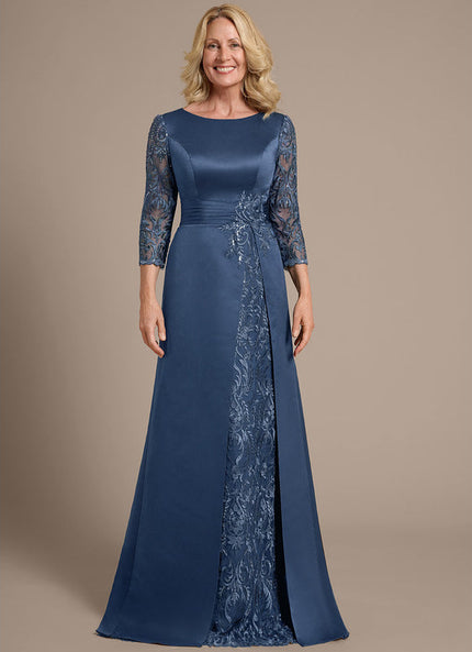 Robe Chic Élégance Marine