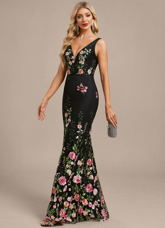 Robe De Soirée En Dentelle Classe Chic Et Glamour - gallery 4