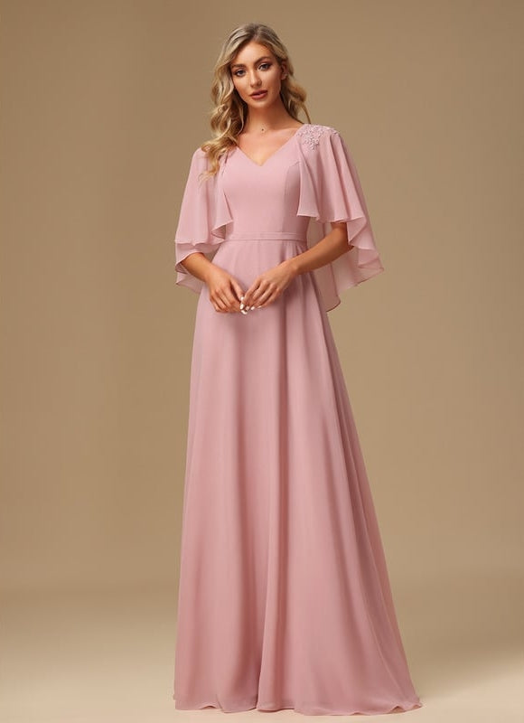 Robe Chic Élégance Rosée