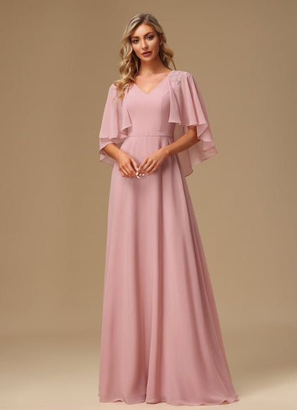 Robe Chic Élégance Rosée