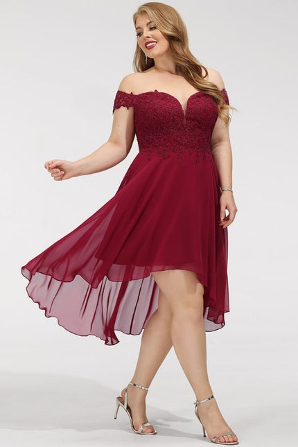 Robe Chic Élégance Rubis Aérienne - gallery 8