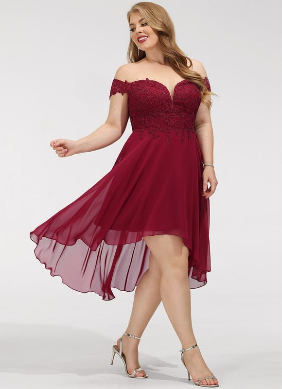 Robe Chic Élégance Rubis Aérienne - gallery 8