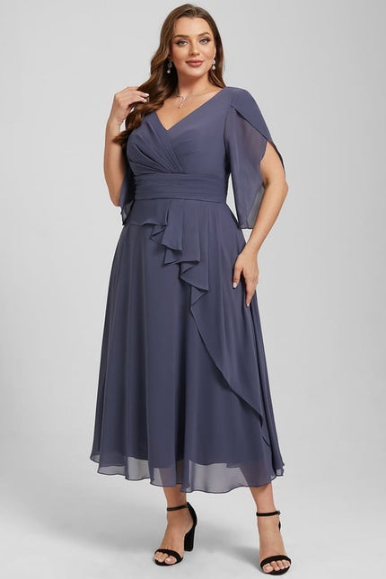 Robe Chic Émeraude Flottante - gallery 9