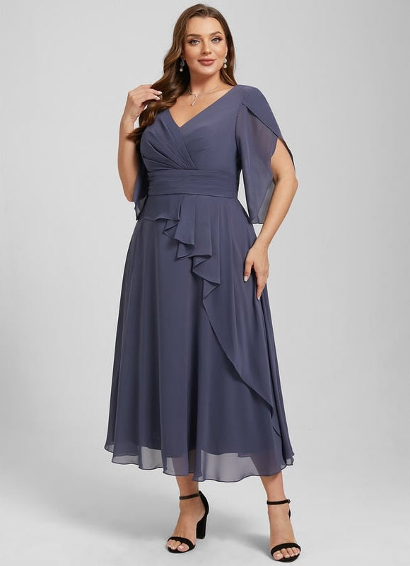 Robe Chic Émeraude Flottante - gallery 9