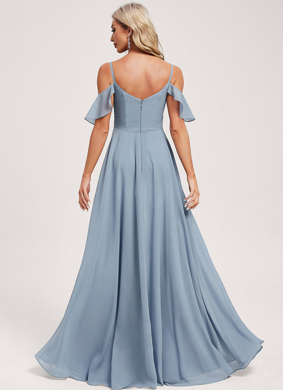 Robe Chic Fluide Ciel - gallery 4