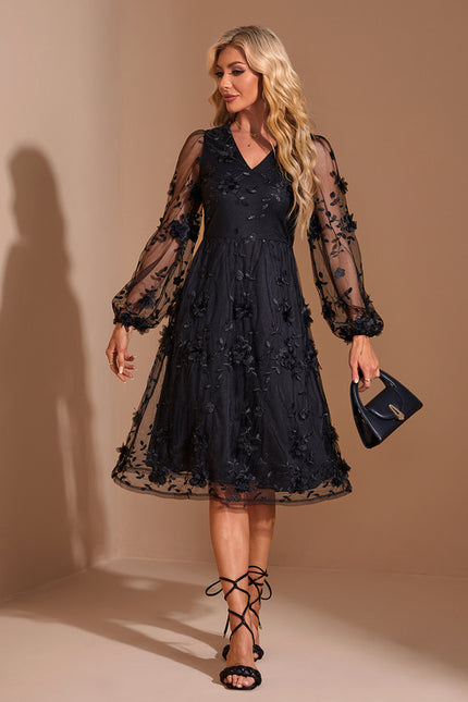Robe Chic Tulle Élégante - gallery 4