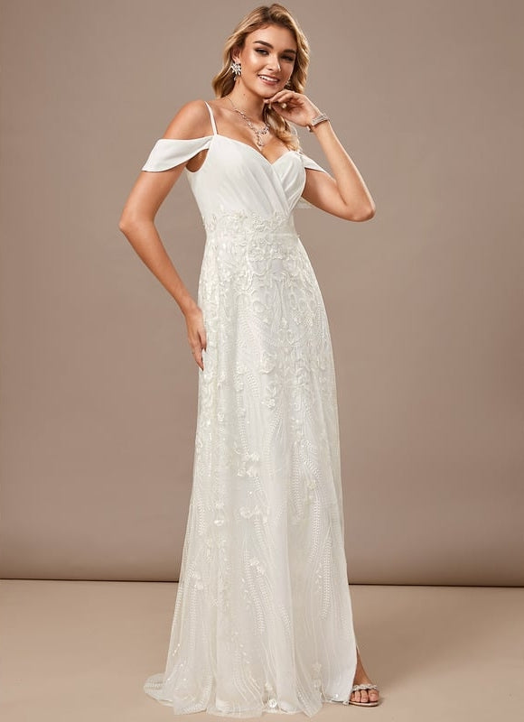 Robe De Soirée Chic Et Glamour Blanche - gallery 4