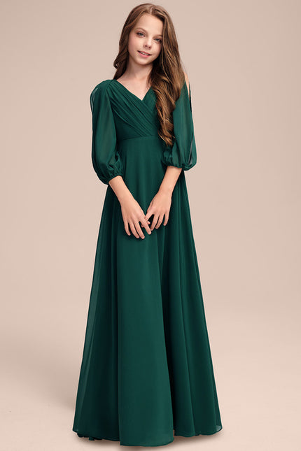 Robe Chic Longue Chiffon Junior - gallery 4