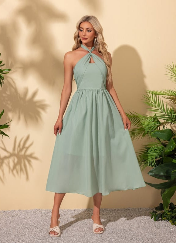Robe Chic Midi Ajustée - gallery 4