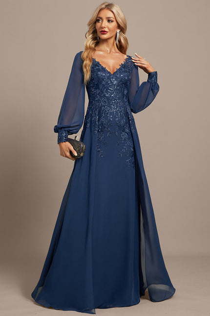 Robe Chic Éclat Marine - gallery 4