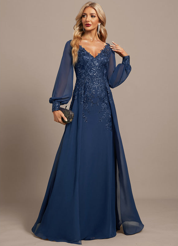 Robe Chic Éclat Marine - gallery 4