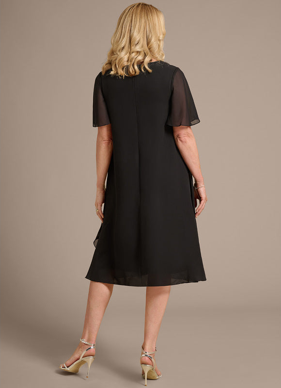 Robe Noire Chic Pour Mariage - gallery 6