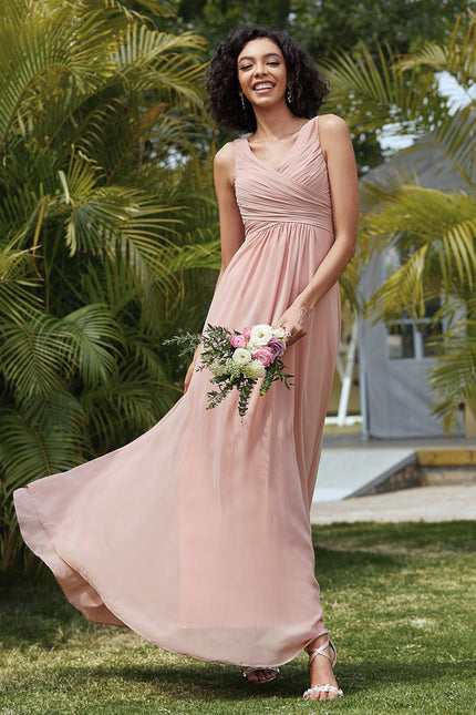 Robe Chic Longue Verte Fluide - gallery 5