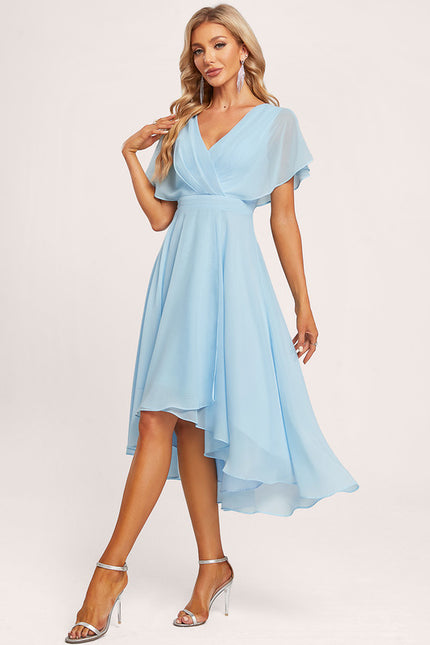 Robe Chic Fluide Bleu Nuit - gallery 2