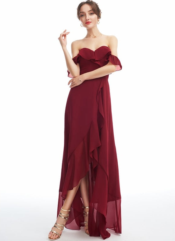 Robe Chic Rouge Aérien - gallery 2
