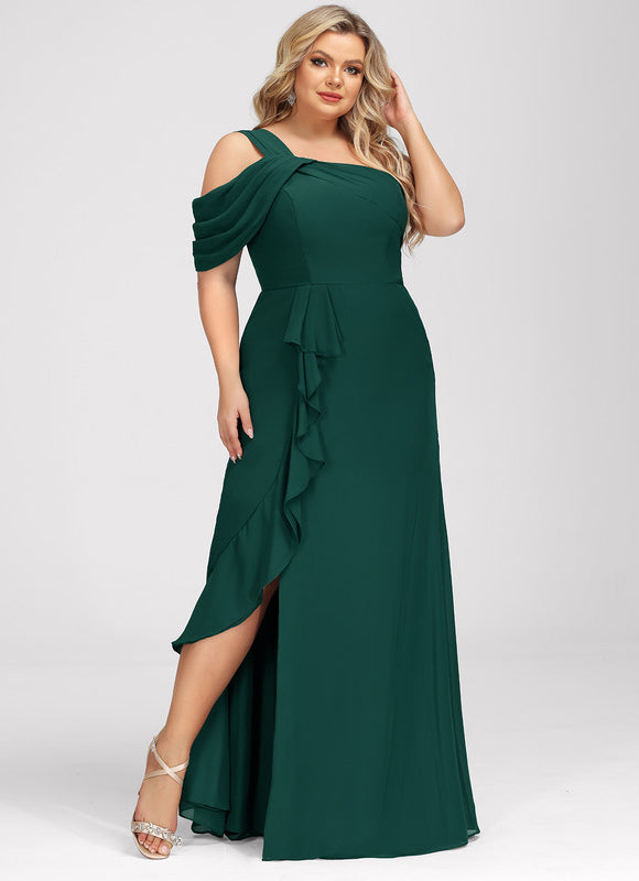 Robe Chic Noire Drapée - gallery 9