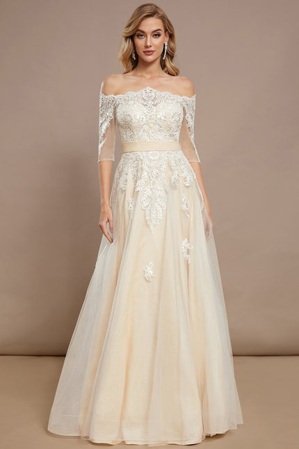 Robe Chic Élégance Tulle Cristal - gallery 2