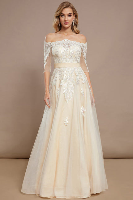 Robe Chic Élégance Tulle Cristal - gallery 2
