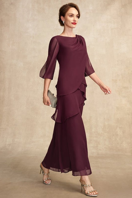 Robe Chic Mousseline Améthyste - gallery 7