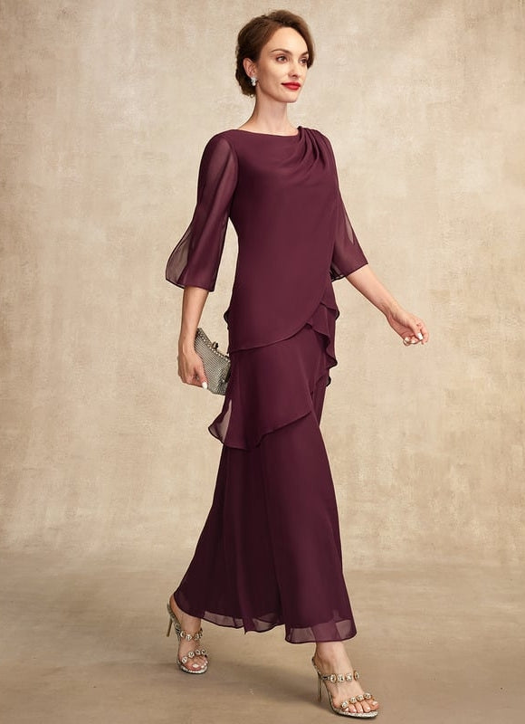 Robe Chic Mousseline Améthyste - gallery 7