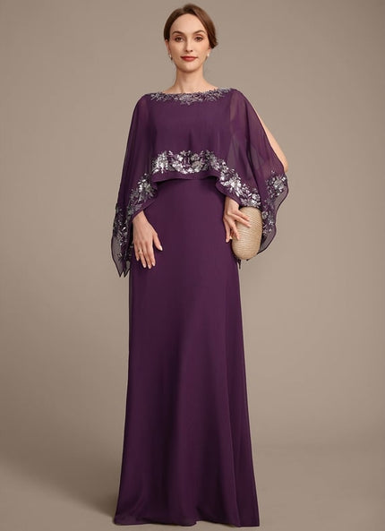 Robe Chic Longue Violetée