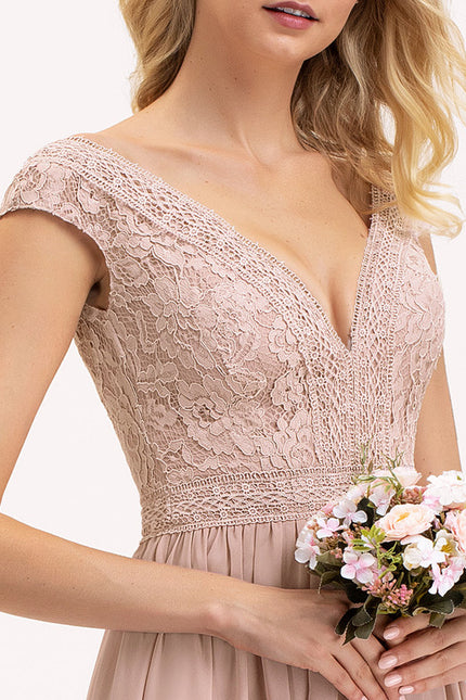 Robe Chic Élégance Rosée - gallery 2