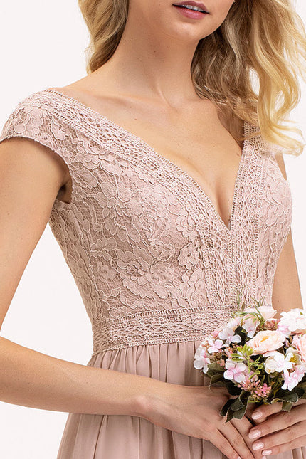 Robe Chic Élégance Rosée - gallery 2