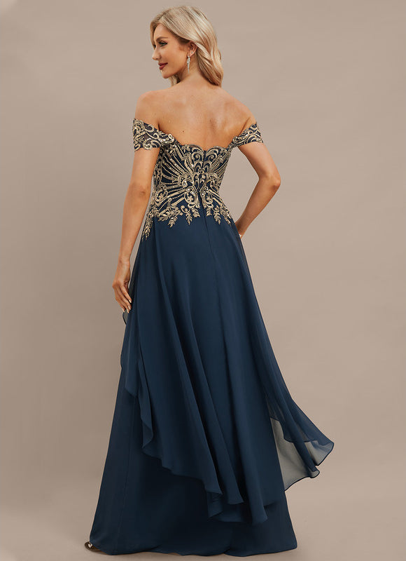 Robe Chic Élégance Marine Ornée - gallery 5