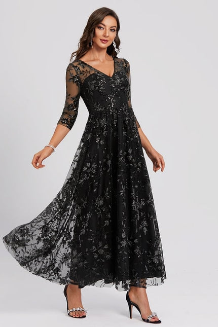 Robe Chic Chic Pailleté Vaporeuse